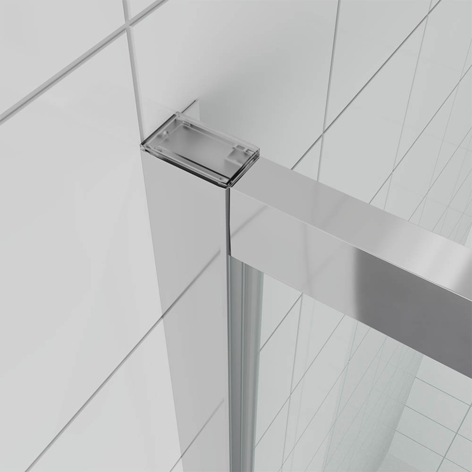 Душевая дверь Veconi Ottimo P20 CH, 1200x1900, хром, стекло матовое