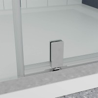 Душевая дверь Veconi Ottimo P20 CH, 1200x1900, хром, стекло матовое