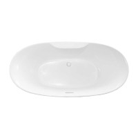 Ванна акриловая Vincea VBT-405B-1700, 1700*800*580, цвет белый, щелевой перелив