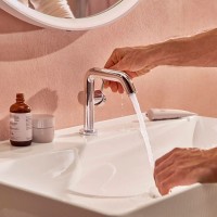 Смеситель Hansgrohe Tecturis S для раковины, 1 отверстие, с донным клапаном, цвет: хром 73320000