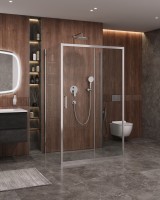 Душевой уголок CEZARES MOLVENO-AH-12-140/90-C-Cr-IV