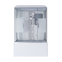 Душевая кабина Niagara Ultra NG-3150-01 (150х70х220) высокий поддон(56см),стекло матовое,4 места