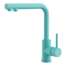 Смеситель для кухни Omoikiri Nakagawa 2 Plus-AZ латунь/azur blue