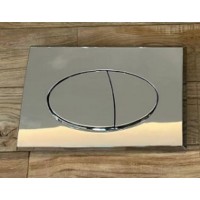 Кнопка смыва для скрытых систем инсталляции Ceramalux NC-015 цвет хром