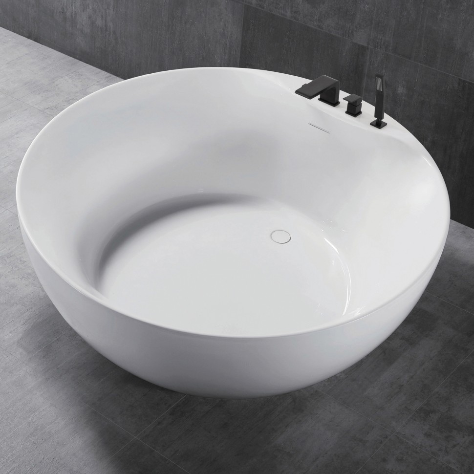 Акриловая ванна ABBER AB9280 белая