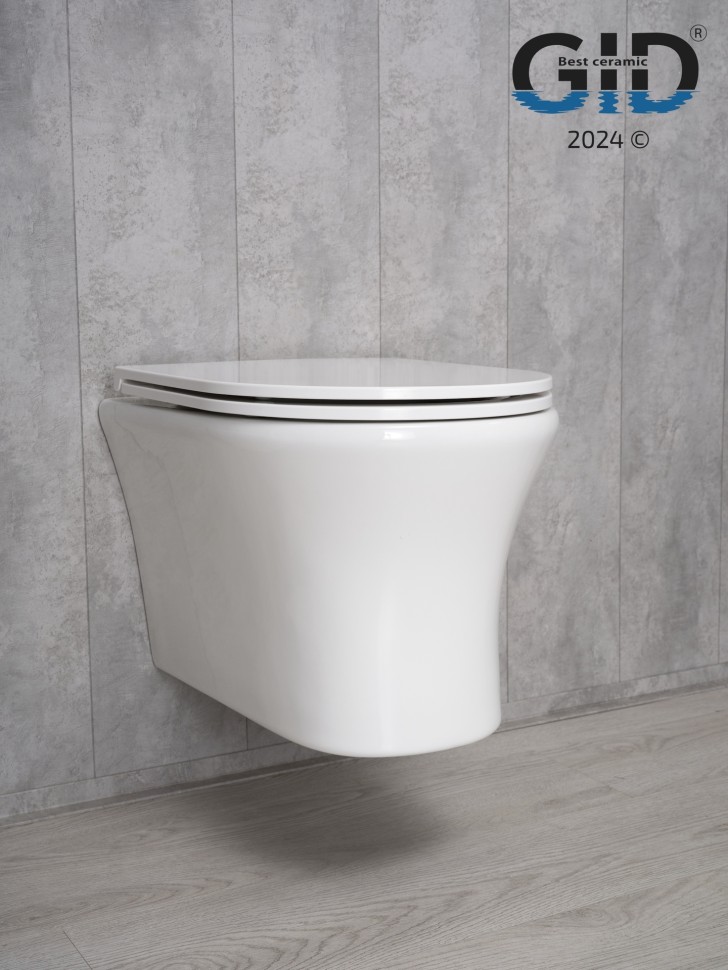 Унитаз подвесной Gid Tr2101 62232Y белый 49x36x36