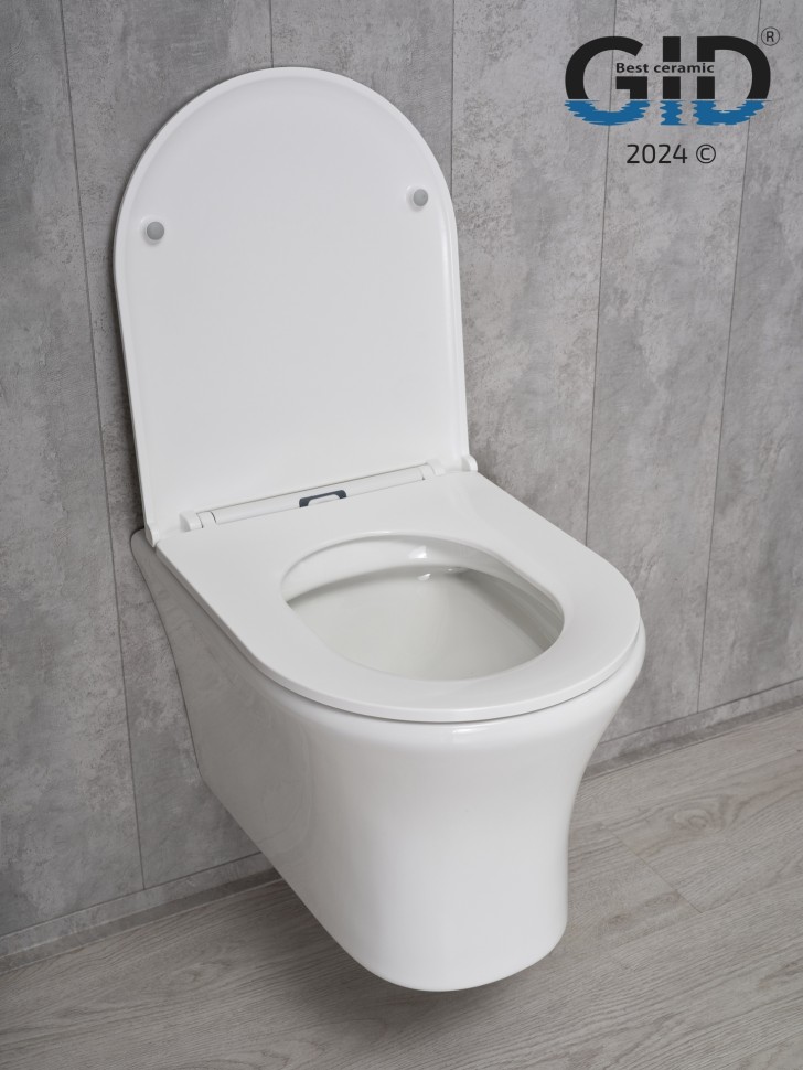 Унитаз подвесной Gid Tr2101 62232Y белый 49x36x36