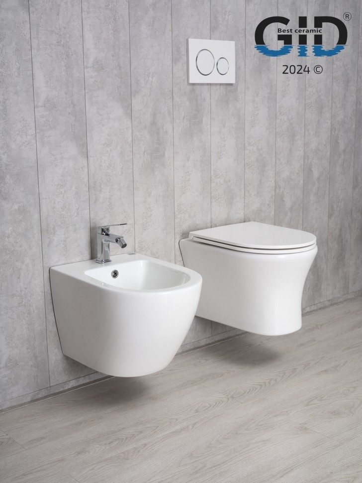 Унитаз подвесной Gid Tr2101 62232Y белый 49x36x36