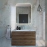 База под раковину Vincea  Luka 800 подвесная, 2 выкатных ящика soft-close, С.Oak