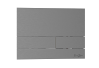 Кнопка смыва IBERICA BLANCA INOX-S нержавеющая сталь, вороненая сталь (IB.B016.02)