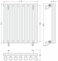 Кумир-0 500х470 7 секций