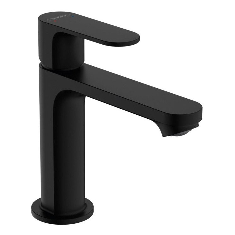Смеситель для раковины Hansgrohe Rebris S 72517670 черный матовый