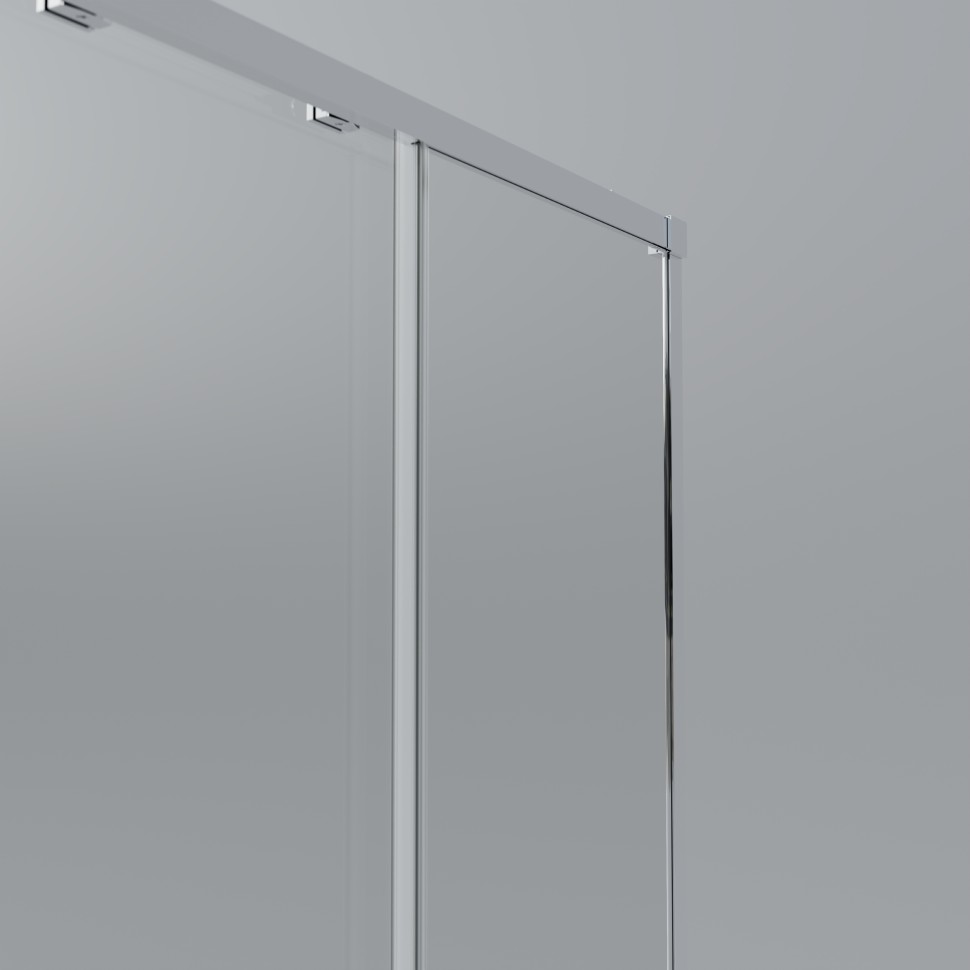 Душевой уголок Soft 2 VSS-3SO2900CL, 900*900, хром, стекло прозрачное