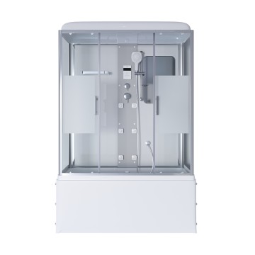Душевая кабина Niagara Ultra NG-3170-01 (170х75х220) высокий поддон(56см),стекло матовое,4 места