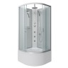 Душевая кабина Niagara Classic NG-2307-14BKTG (80х80х210) высокий поддон(40см),стекло матовое,4 места