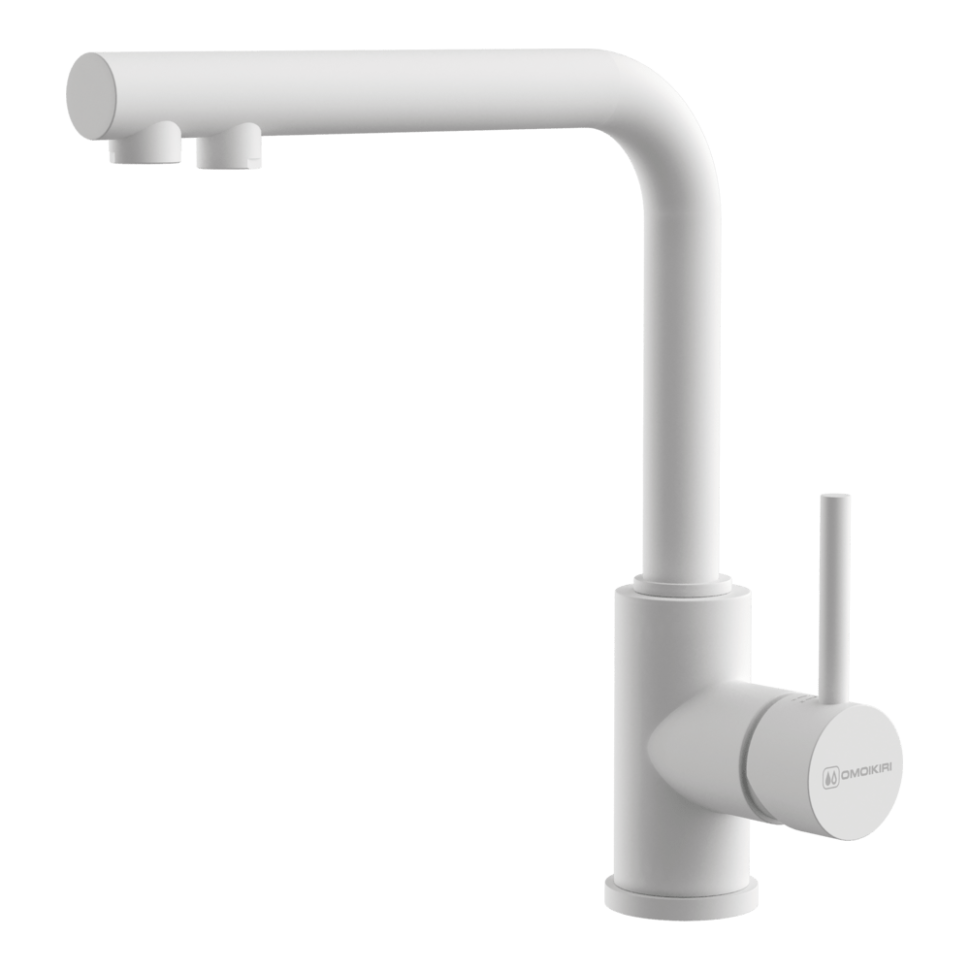 Смеситель для кухни Omoikiri Nakagawa 2 Plus-BE латунь/ваниль