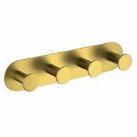 Вешалка-4 крючка Timo Saona 13015/20 золото шлифованное