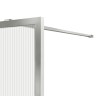 Душевая перегородка Волк-Ин (Walk-In) VSW-1HP120FLBN, 1200*2000, брашированный никель, стекло рифленое