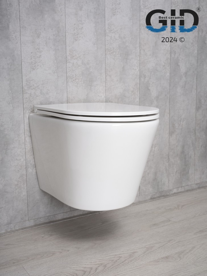 Унитаз подвесной Gid Tr2130 62235Y белый 50x36x35