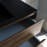 База под раковину Vincea  Luka 1000 подвесная, 2 выкатных ящика soft-close, C.Oak