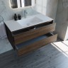 База под раковину Vincea  Luka 1000 подвесная, 2 выкатных ящика soft-close, C.Oak
