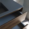 База под раковину Vincea  Luka 1000 подвесная, 2 выкатных ящика soft-close, C.Oak