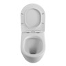 Унитаз приставной безободковый с сиденьем BelBagno BB2141CBR/SC
