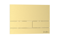 Кнопка смыва IBERICA BLANCA INOX-S нержавеющая сталь, золото матовое (IB.B016.03)