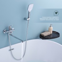 Смеситель Splenka универсальный для ванны S30.22 Хром