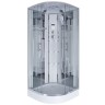 Душевая кабина Niagara Ultra NG-701-01 (90х90х220) низкий поддон(16см),стекло прозрачное с рисунком,4 места