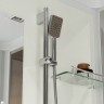 Душевая кабина Niagara Standart ST90/15Q (90х90х215) квадрат,поддон 15см,распашная,проф.белый,3 места