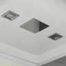 Душевая кабина Niagara Standart ST90/15Q (90х90х215) квадрат,поддон 15см,распашная,проф.белый,3 места