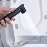 Смеситель Splenka настенный с гигиеническим душем S99.51.06 Черный