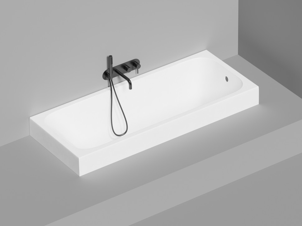 Ванна встраиваемая ORLANDA 170x70 покраска по RAL полностью S-Stone Матовое
