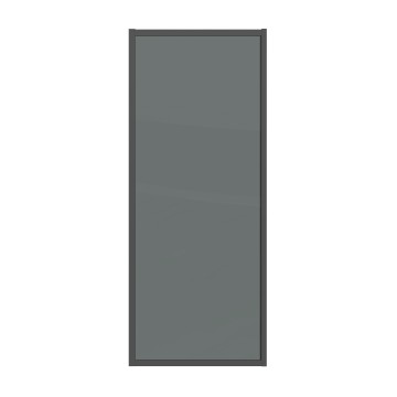 Боковая стенка Grossman Style 200.K33.05.70.21.10 (70х195) черный матовый,стекло тонированное, 1 место