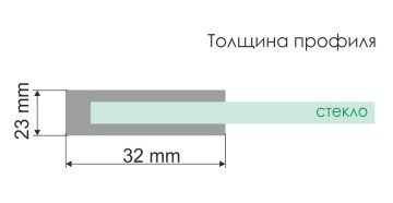 Майн (Main) 41S03 Душевой уголок