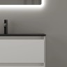 Тумба подвесная SANCOS Cento 790х450х500, c двумя ящиками оснащенными доводчиками, белый глянец, арт. CN80W