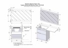 Тумба напольная STYLELINE "Даллас 130", Люкс белая, PLUS с раковиной ESTETUS Даллас 1300*482 левый