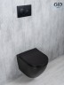Унитаз подвесной Tornado Gid Tr2122TF-Bm 62261Y черный матовый 49x36x36