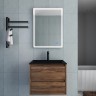 База под раковину Vincea  Gio 600 подвесная, 2 выкатных ящика soft-close, C.Oak