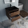 База под раковину Vincea  Gio 600 подвесная, 2 выкатных ящика soft-close, C.Oak