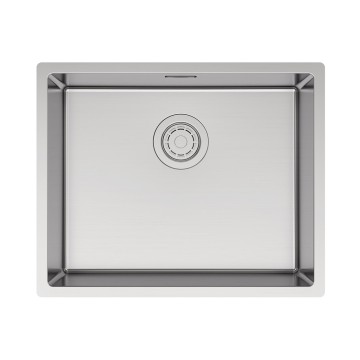 Мойка LASSAN 54 UNI, нерж. сталь, LA54-BS, брашированная нерж. сталь, 540х440мм, Paulmark
