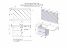 Тумба подвесная STYLE LINE "Даллас 120" Люкс Плюс серая с раковиной ESTETUS Даллас 1200*480 левый