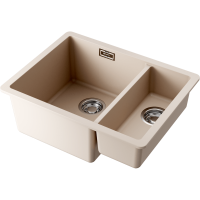 Кухонная мойка Omoikiri Kata 55-2-U-SA Artgranit/бежевый