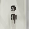 Душевая кабина Niagara Standart ST90/15Q/BK (90х90х200) квадрат,поддон 15см,распашная,проф.белый,без крыши,3 места