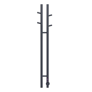Полотенцесушитель электрический Vincea VTD-1D2GE 25х130, графит, таймер