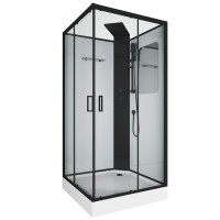 Душевая кабина Grossman Elegans GR250Q (100х100х217) дверь раздвижная,5 мест