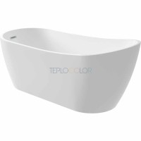 Акриловая ванна, отдельностоящая, асимметричная - 170 см