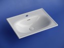 Раковина накладная CERAMICANOVA Sabo с отверстием под смеситель 600x460x130 белый