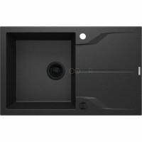 Гранитная мойка, 1-чаша с осушкой